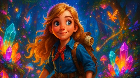 THE MYSTERY OF THE VALLEY OF SINGING CRYSTALS | A CHILDREN'S STORY FULL OF LIGHT