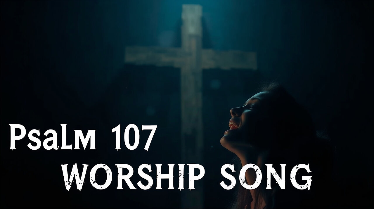 He Breaks the Chains 🔓 | Freedom Worship Anthem | Psalm 107:10-16 (NLT) | From Darkness to Light
