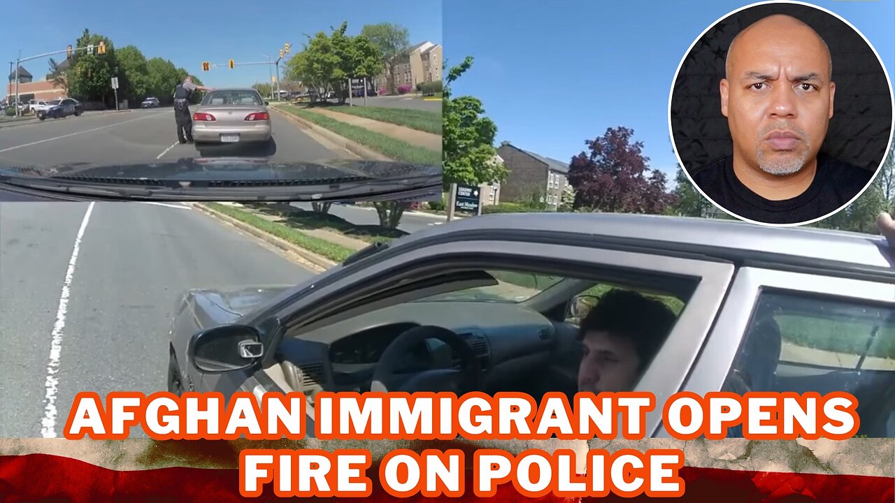 Afghan Immigrant, Jamal Wali Opens Fire On Fairfax VA. Police During Traffic Stop - VIDEO *WARNING*