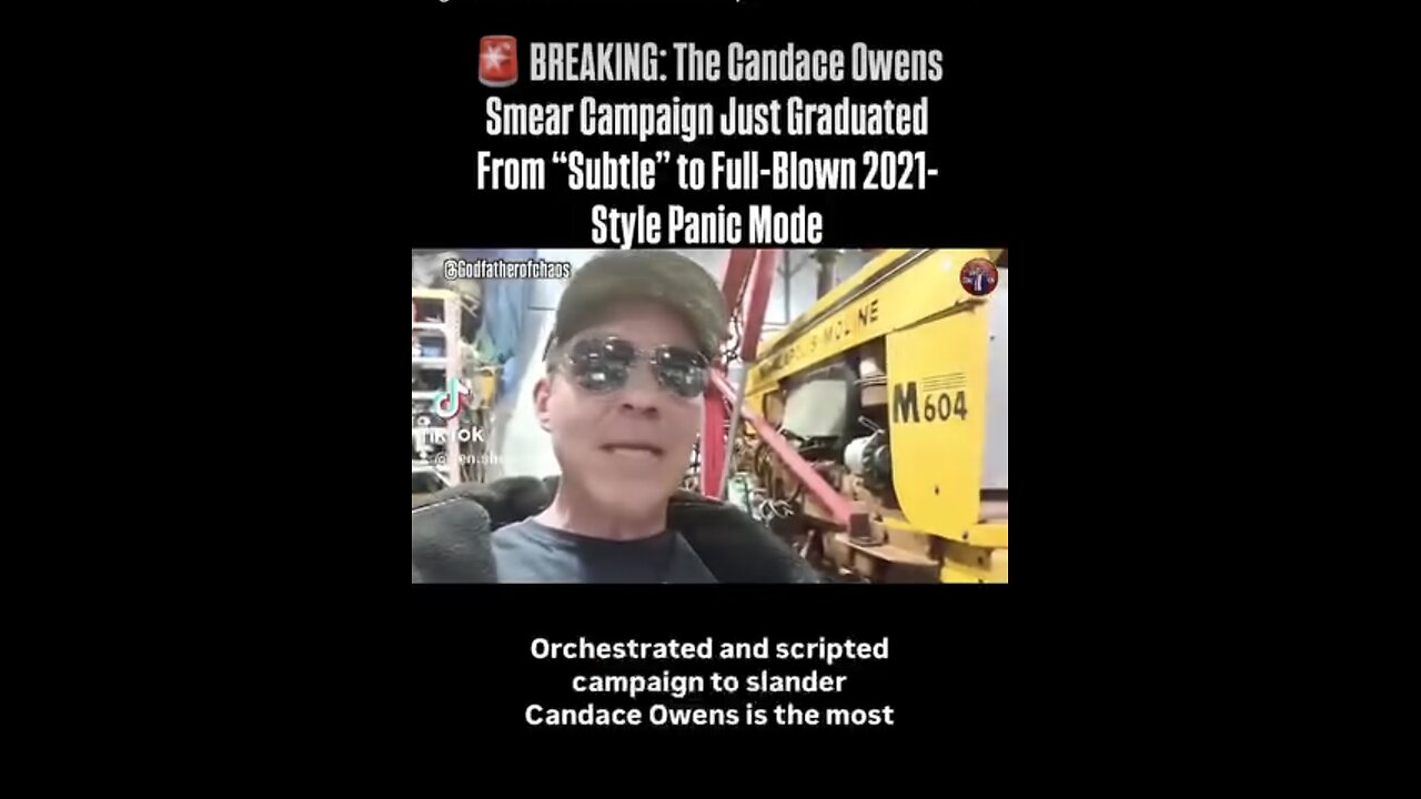 Orchestrated and scripted campaign to slander Candace Owens | OBVIOUSLY