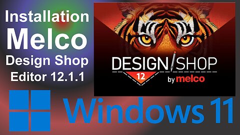 Melco Design Shop Editor 12.1.1 install Windows 11