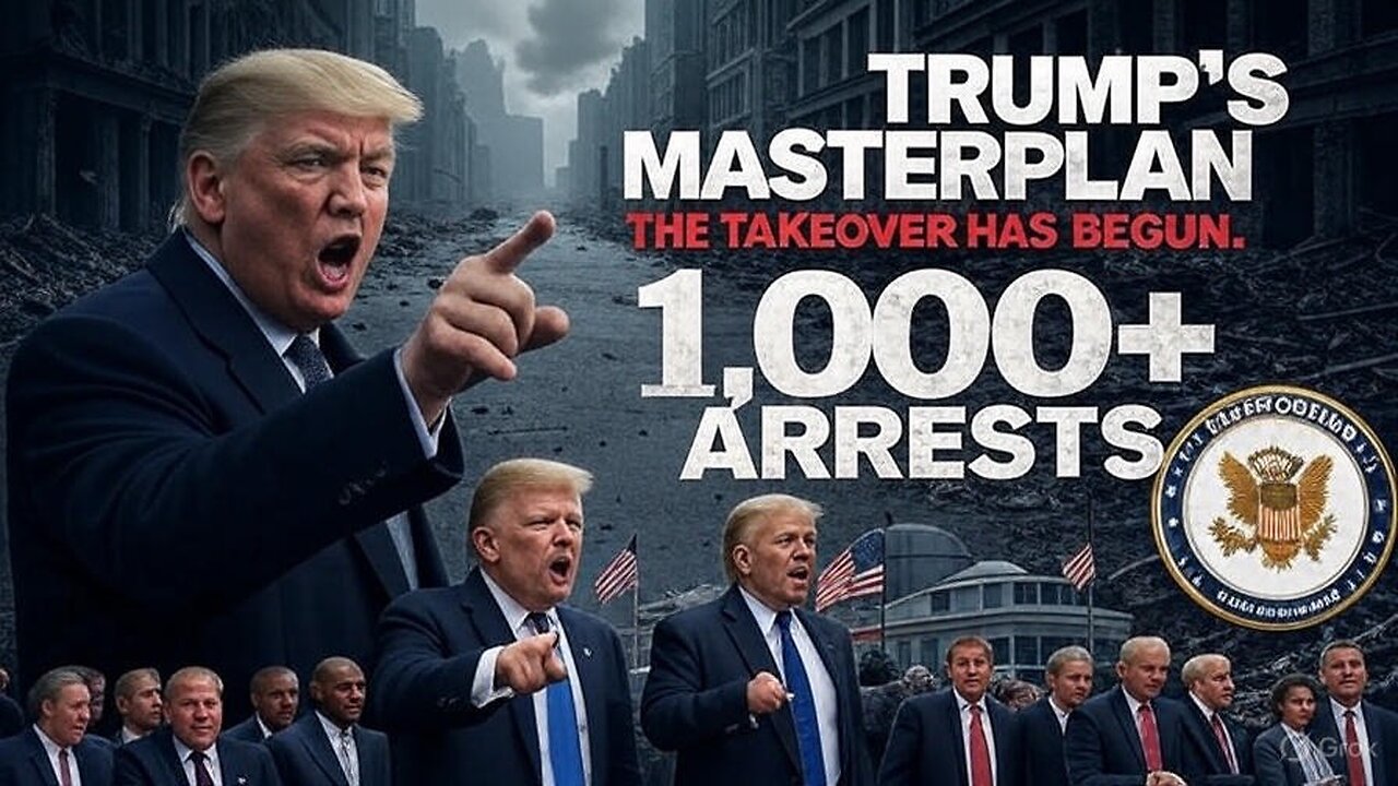 TRUMP'S MASTERPLAN: 1,000+ ARRESTS In DC Is Just The BEGINNING - The NG Deployment You Aren't Being Told About