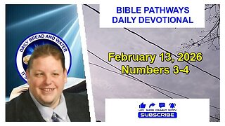 Bible Pathways Daily Devotional Feb 13, 2026