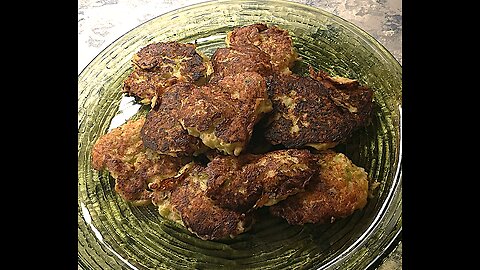 KETO ZUCCHINI PATTIES