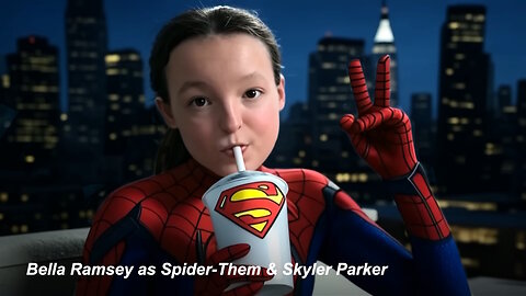 Bella Ramsey as Spider-Man? Into the They Them Verse - AI Parody Trailer