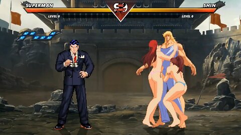 SUPERMAN vs SHIN - (Hardest AI)