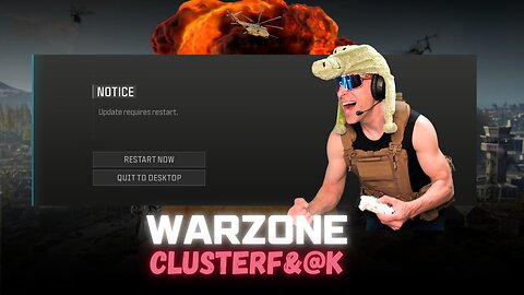 Warzone - Update Requires Restart
