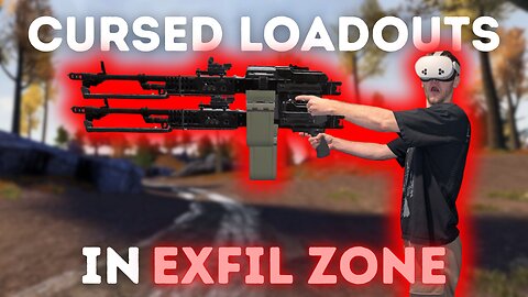 Using CURSED WEAPON LOADOUTS During Exfil Zone Wipe Event