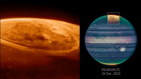 May 12, 2025: JWST's Team showed a new video based on NIRCam's observation, during Dec. 25, 2023.