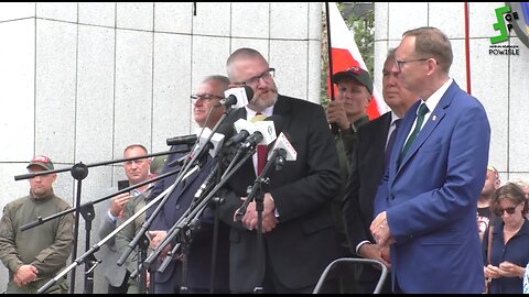 Grzegorz BRAUN: Kto Zrobi Lepiej Żydom - na to się licytują politycy warszawscy, Pikieta pod Sejmem