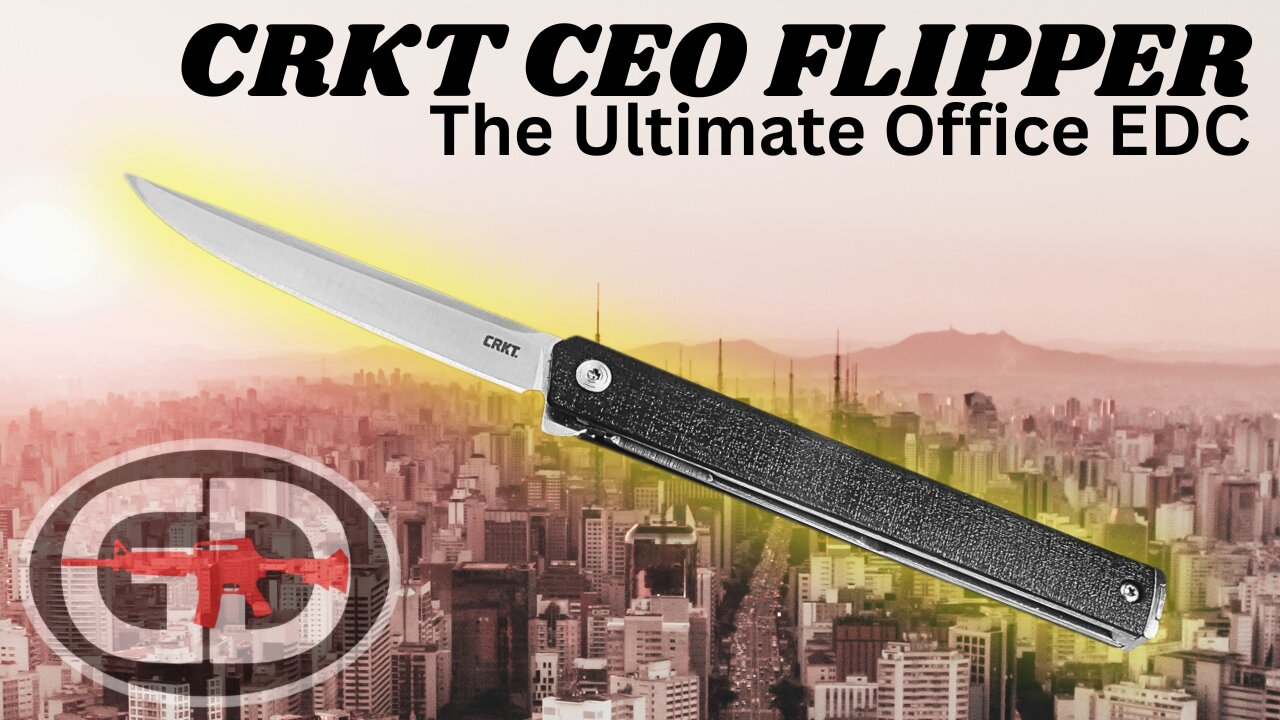 CRKT CEO FLIPPER: Is it the Best Office Carry?
