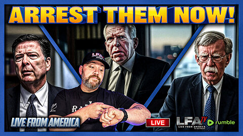 ARREST THEM NOW! | LIVE FROM AMERICA 8.27.25 11AM