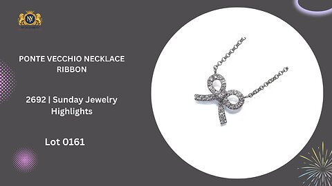 PONTE VECCHIO NECKLACE RIBBON