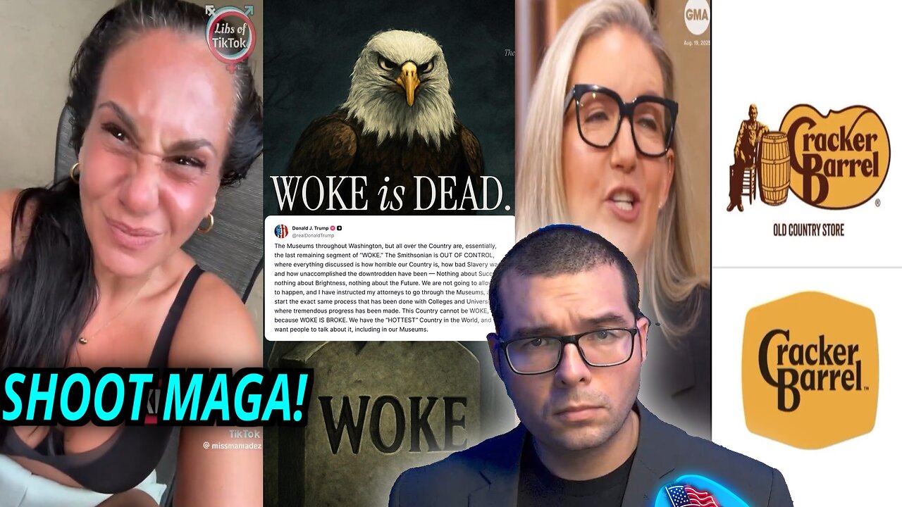 Trump Beats court. Cracker Barrel & the leftwing females losing the culture war. TC 8/21/25