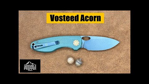Vosteed Acorn EDC Knife Review : I really like this knife!