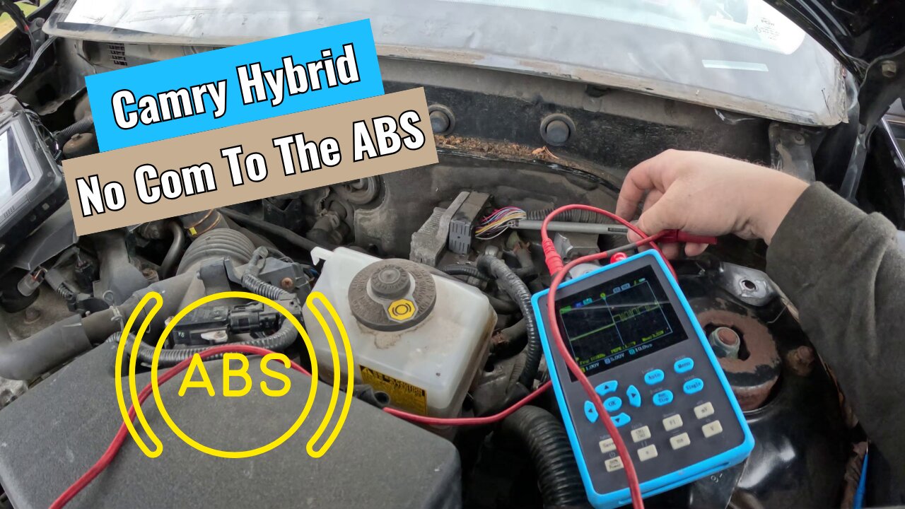 2015 Toyota Camry Hybrid - No Communication To The ABS!