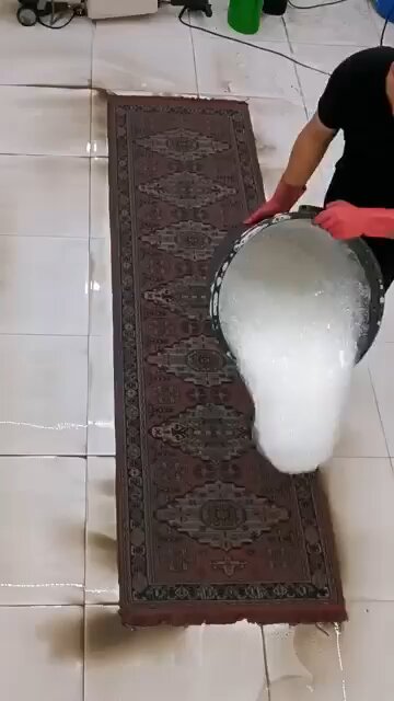 Dirty loooong thin carpet cleaning #carpetcleaning #asmr #rugwashing