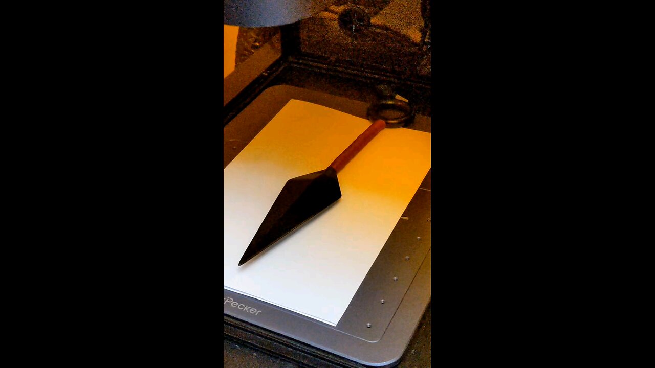 What should we engrave on a kunai next? #yyj #victoriabc #canada #anime #naruto #japan #engraving