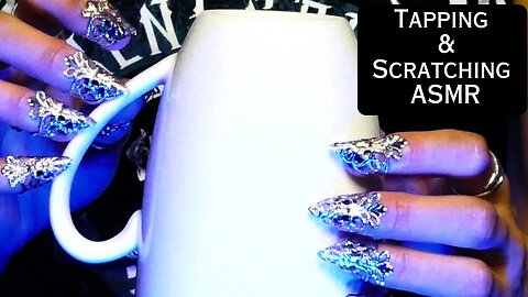 ASMR Tapping & Scratching on Cups & Mugs (no talking)
