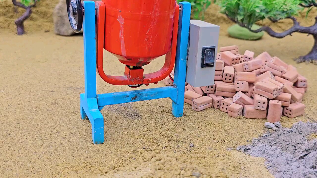 Diy_tractor_making_bulldozer_repair_train_railway___Excavator_Crawler_Crane_and_Construction_Trucks