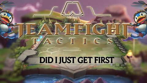 TeamFight Tactics: Did i just get First ???