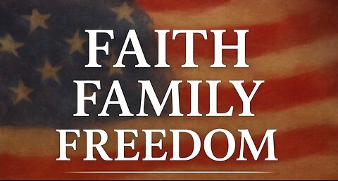 Faith Family & Freedom with Authur Gorman Episode 1