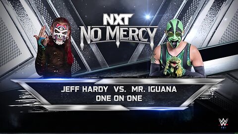 WWE 2k25 Jeff Hardy vs Mr Iguana