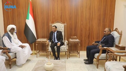 Dr. Kamel Idris meets the tribal paramount Tirik