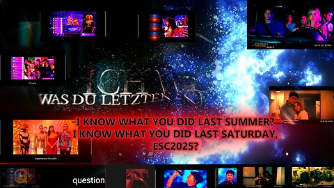 IK WHAT YOU DID LAST SUMMER? IK WHAT YOU DID LAST SAT., ESC2025?