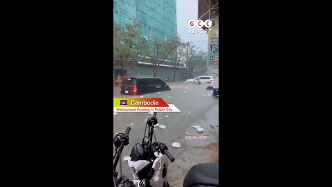 #Cambodia #Poipet #flooding #rain #severeweather #Weather #Climate #destruction #anomaly