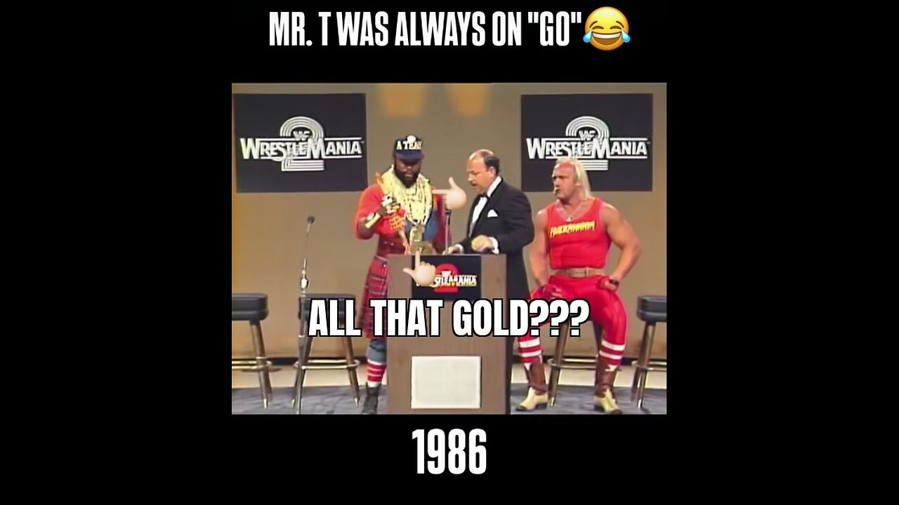 The LEGEND Of MR. T's GOLD