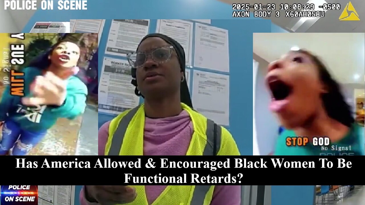 Has America Allowed & Encouraged Black Women To Become Functional Retards! 100% Proof!