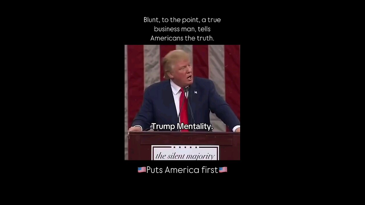 The Reason I Voted For President Donald John Trump