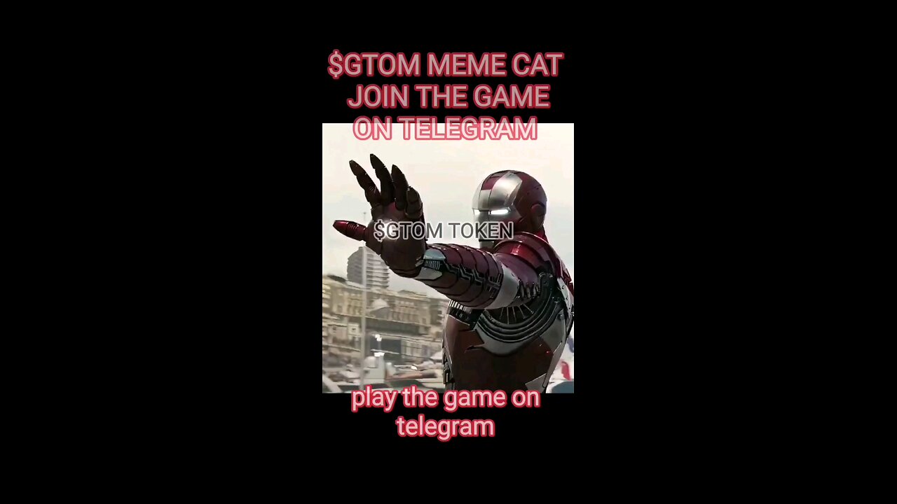 THANOS VS IRONMAN POWER 💪 | $GTOM CAT PLANET, PLAY THE GAME ON TELEGRAM 👉