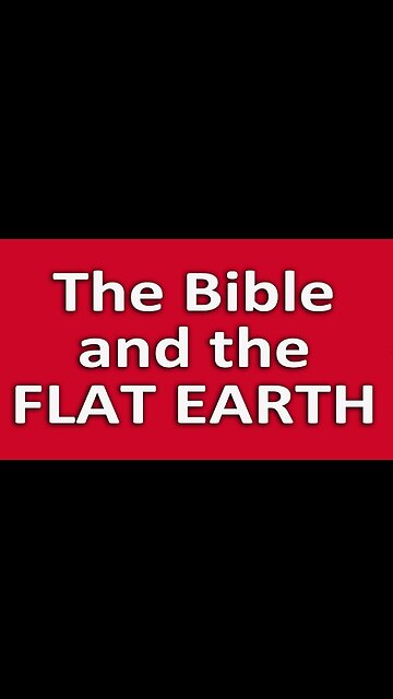 FLAT EARTH BIBLE STUDY: PAYING HOMAGE TO THE HOLY SPIRIT THROUGH BLASPHEMY