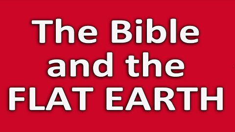 FLAT EARTH BIBLE STUDY: PAYING HOMAGE TO THE HOLY SPIRIT THROUGH BLASPHEMY