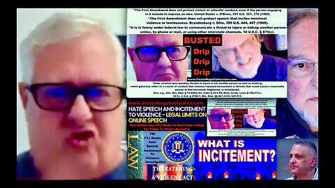 Video Evidence FTJ Media Dave Gahary Jim Fetzer Flunky Russ Winter Vafanculo Face FBI Criminal Probe