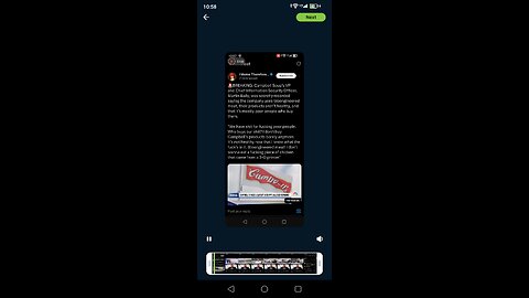 🚨BREAKING: Campbell Soup’s VP and Chief Information Security Officer, Martin Bally, was secretly