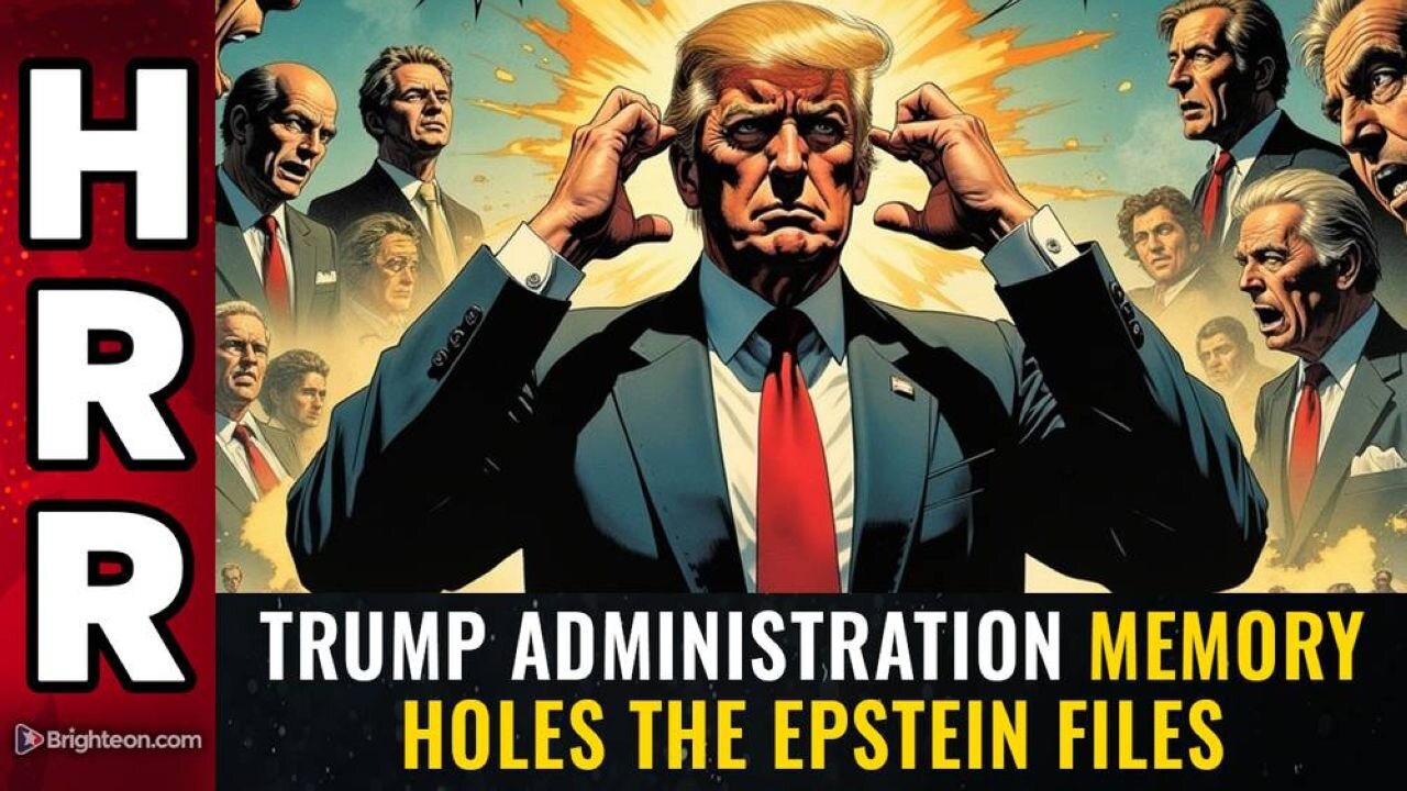 Trump administration MEMORY HOLES the Epstein files