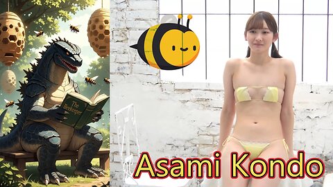 Asami Kondo 近藤あさみ 👑 🐝 🎵「I'm a King Bee 俺はキングビーだぜ」