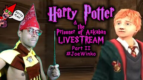 Harry Potter and the Prisoner of Azkaban PC Part 2 - Gaming Livestream (July 4th 2022) - Joe Winko