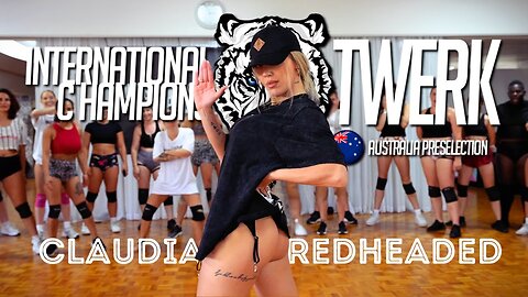 HOT GIRLS AUSTRALIAN TWERK CHAMPIONS | CLAUDIA REDHEADED TWERK CLASS | - POP SMOKE