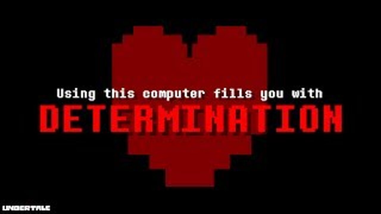 Determinacion Todo undertale en un solo combate