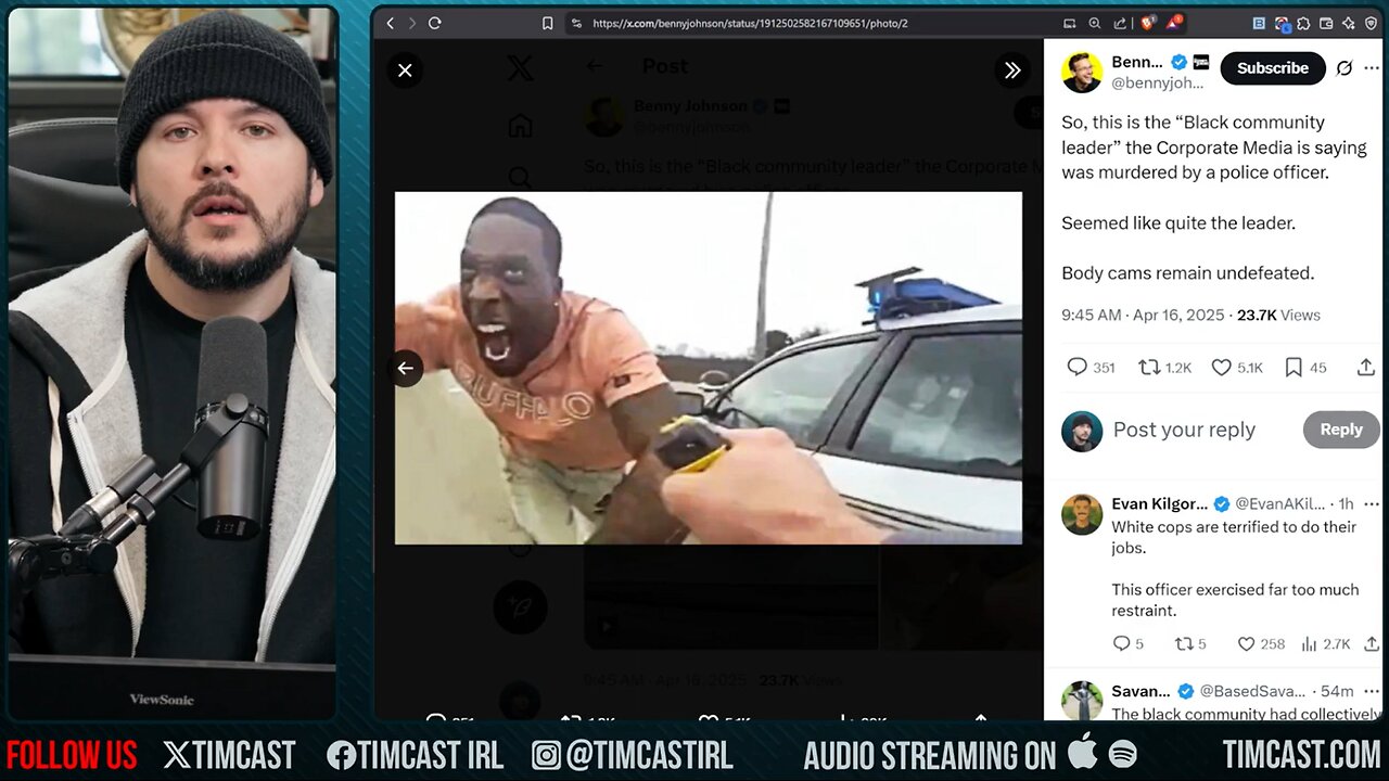 INSANE Video Shows Man Attack COP, STEALS Cruiser