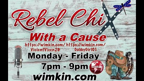 𝓡𝓮𝓫𝓮𝓵 𝓒𝓱𝓲𝓧 𝔀𝓲𝓽𝓱 𝓪 𝓒𝓪𝓾𝓼𝓮 𝓜𝓸𝓷𝓭𝓪𝔂 5/5/25 Live chat tonight on Wimkin at 7pm ET