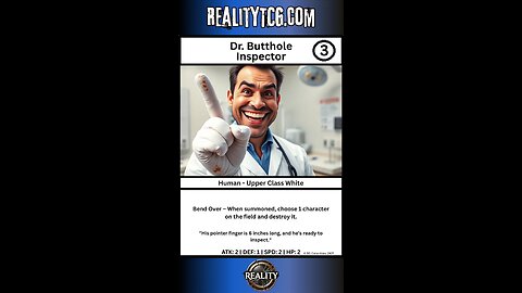 Welcome to Reality - Dr. Butthole Inspector