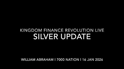 Is $1,000 Silver Coming? — Ratio, Supply & Reality | KFR Live (16 Jan 2026)