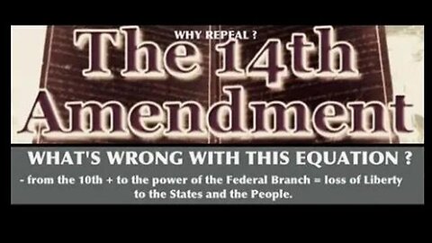 The 14th Amendment Fiasco