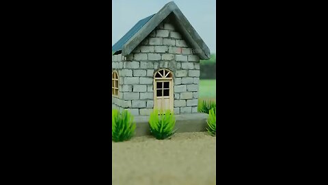 Contruct a Charming mini house using sturdy granite