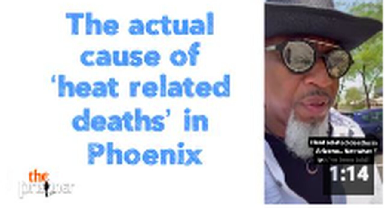 "Actual Cause of Heat-Related Deaths in Phoenix"